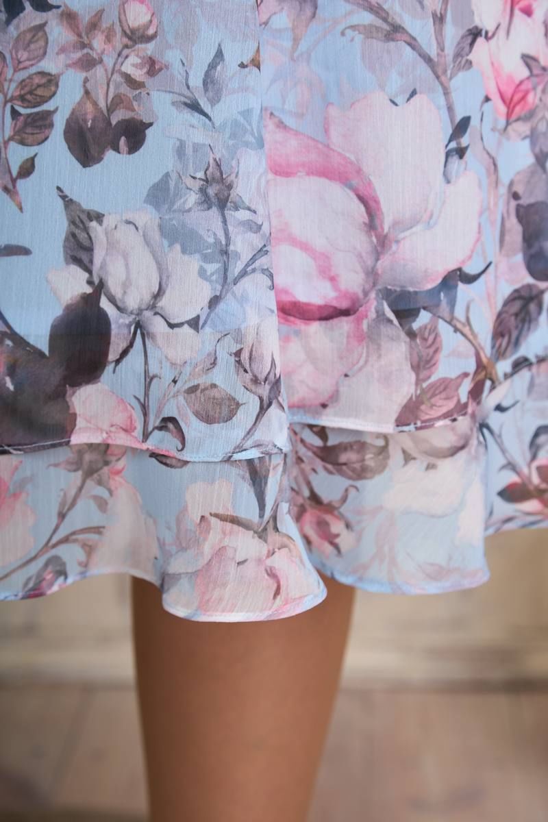 Платья Moda Versal П2383 голубой