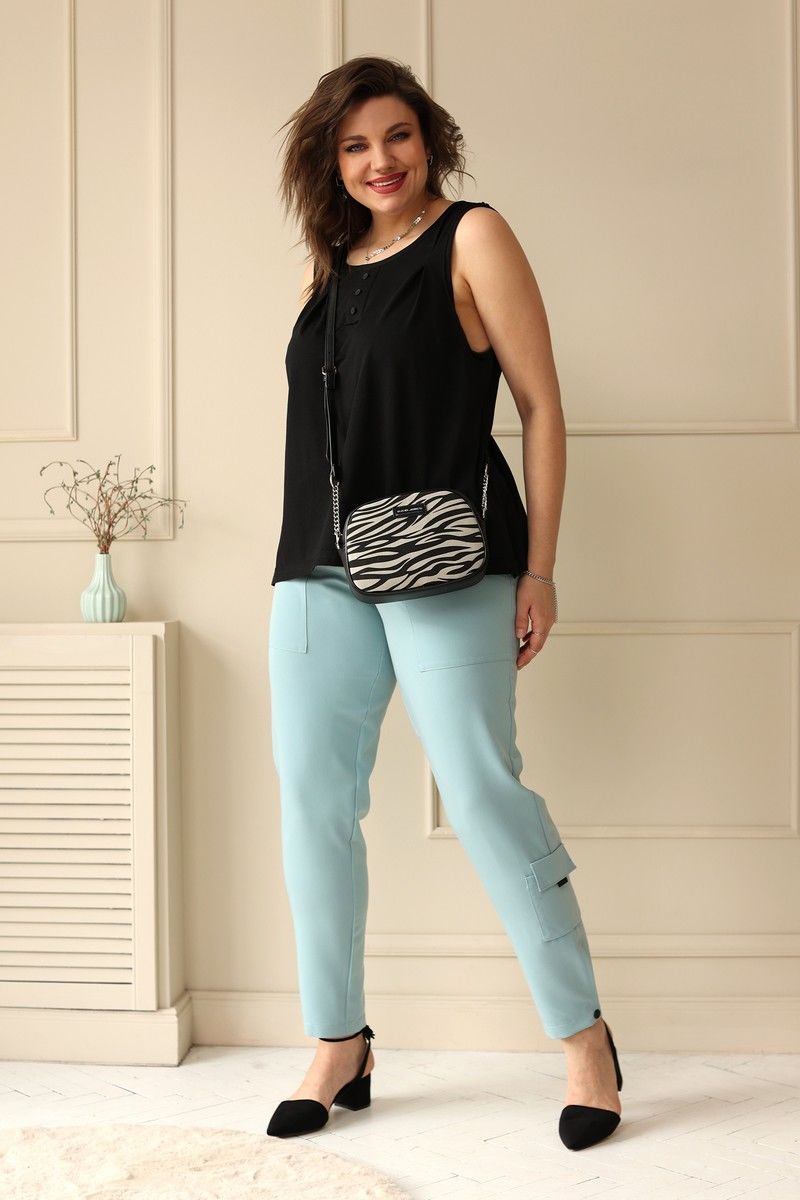 Брюки BegiModa 6012 ментол