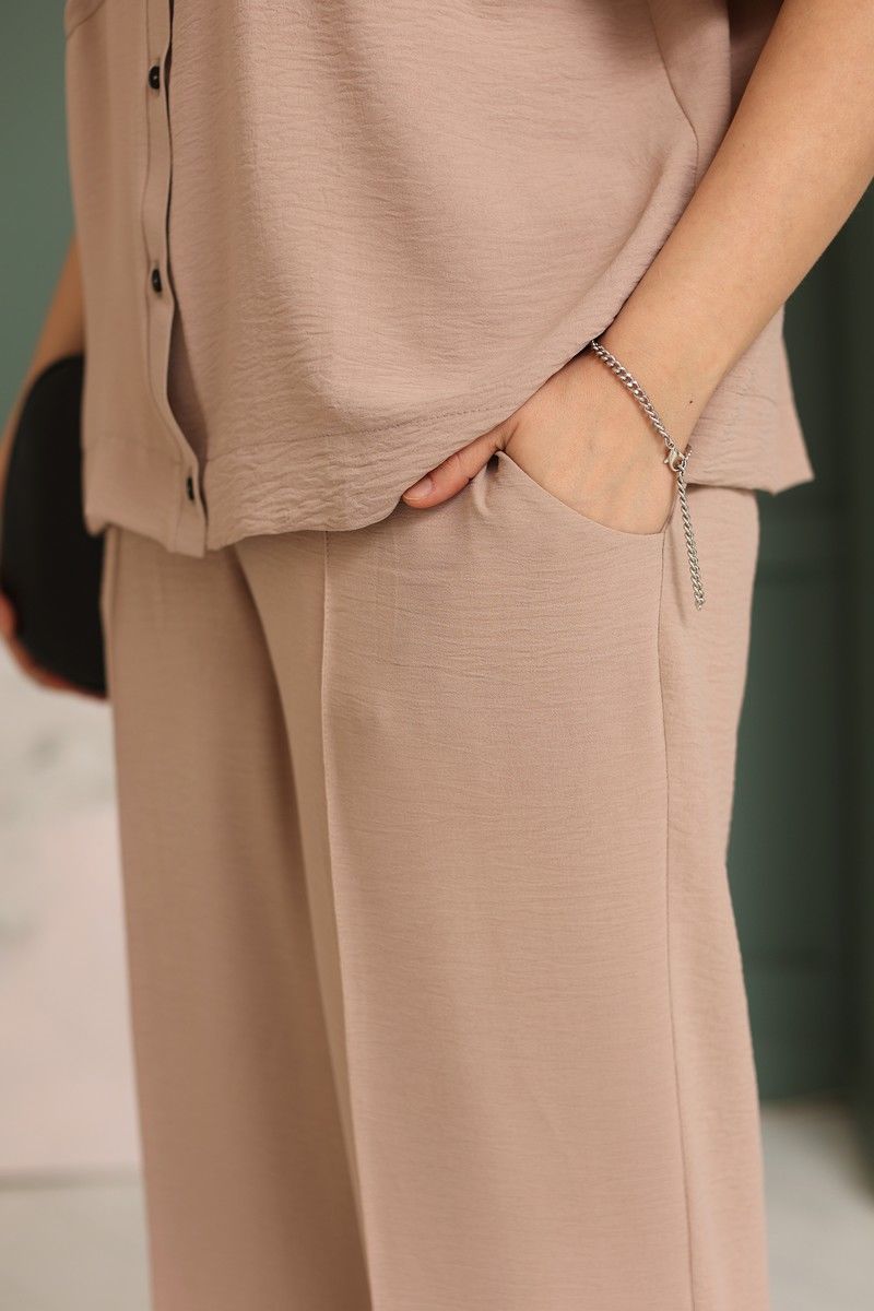 Брюки BegiModa 6018 кэмел