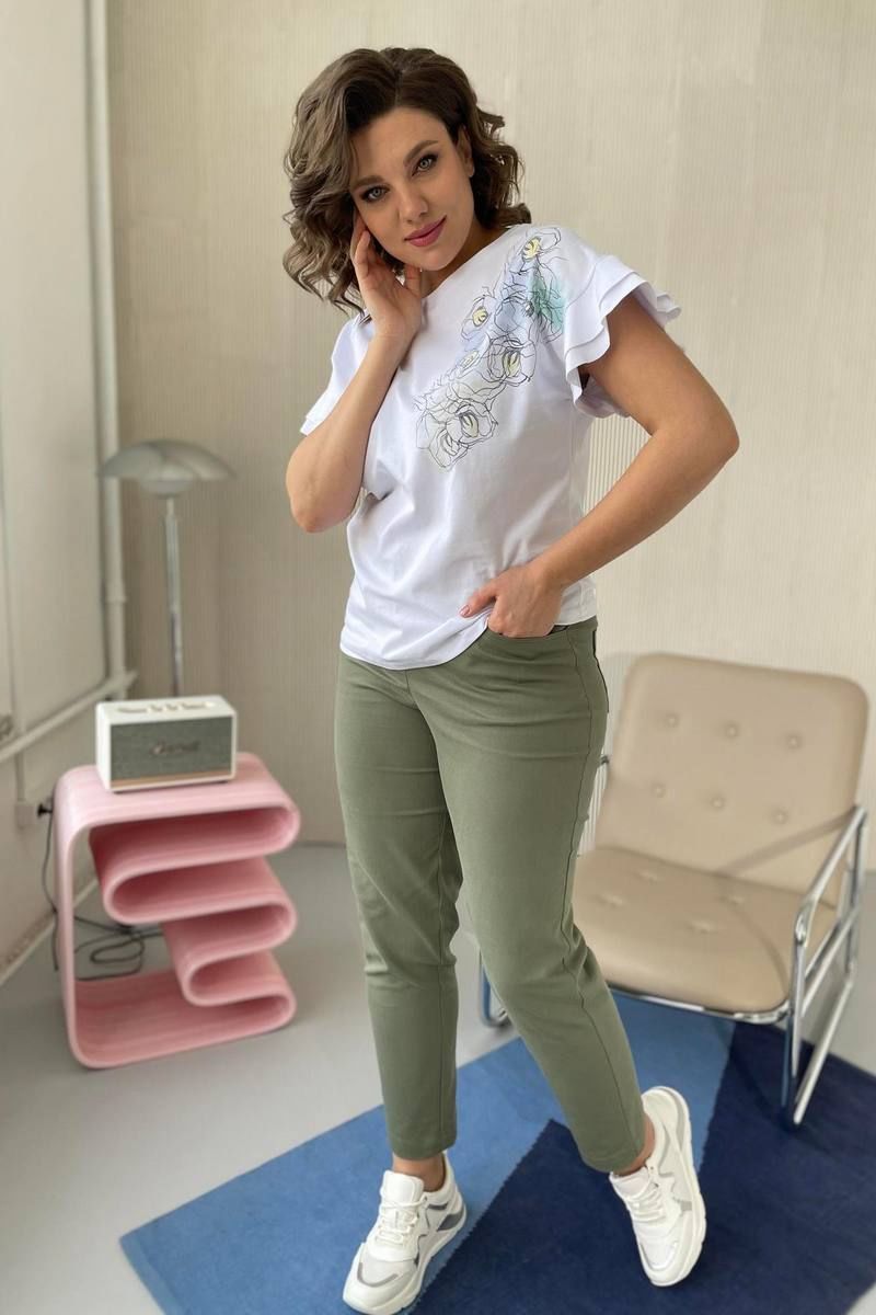 Блузы Rumoda 2115 белый