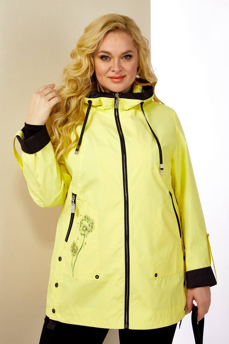 Женская куртка Shetti 2116 желтый