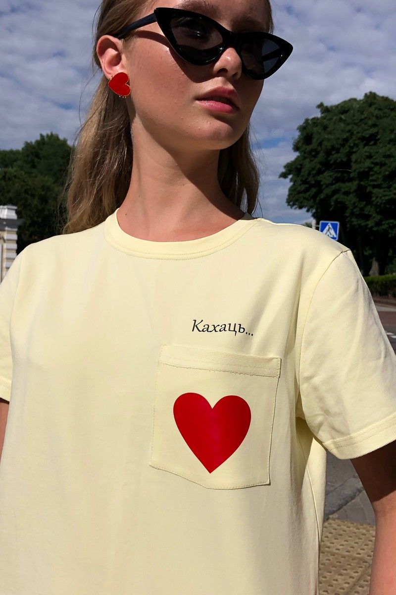 Женский комплект с шортами i3i Fashion 402/2 желтый