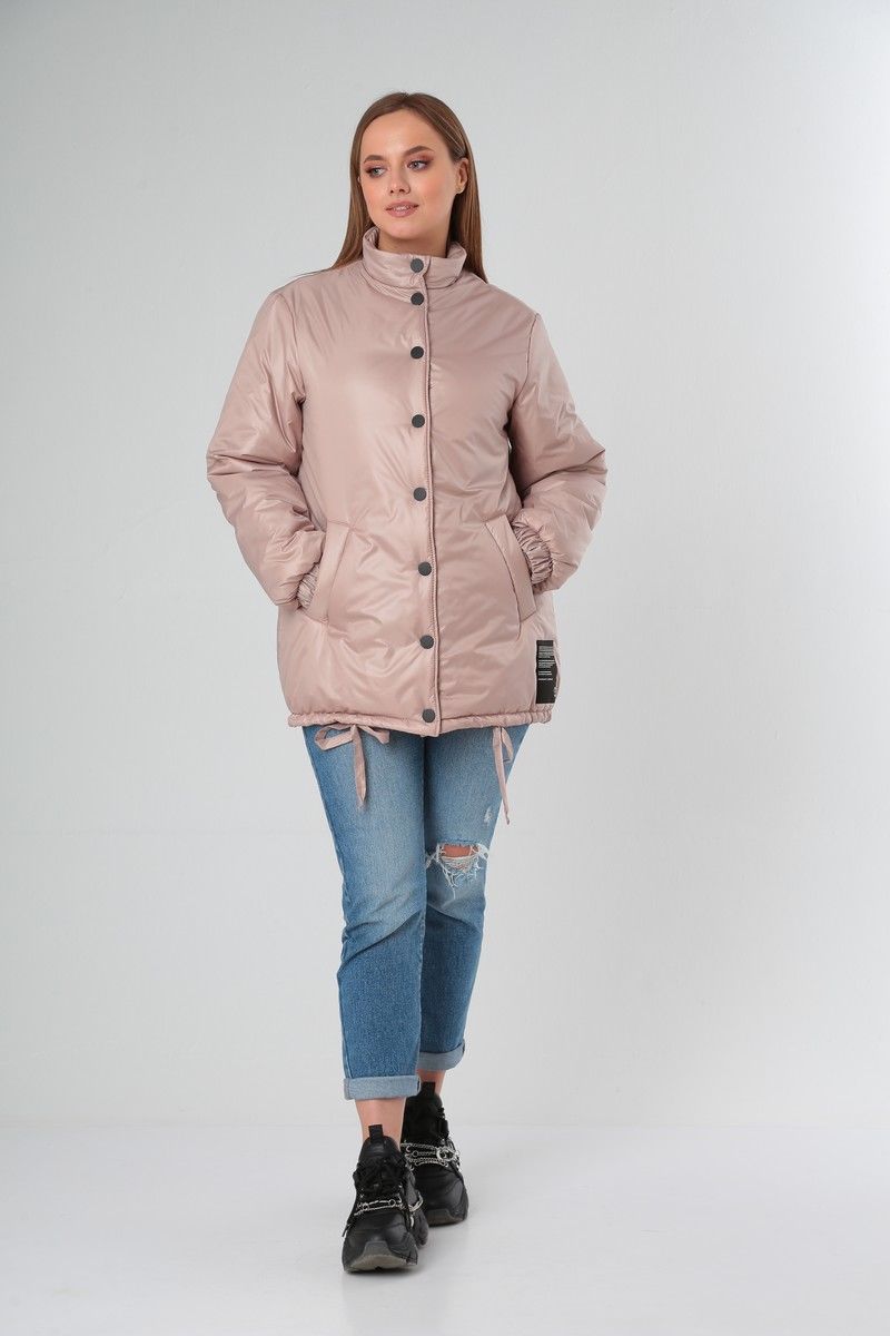 Женская куртка Modema м.1044/1 бежевый