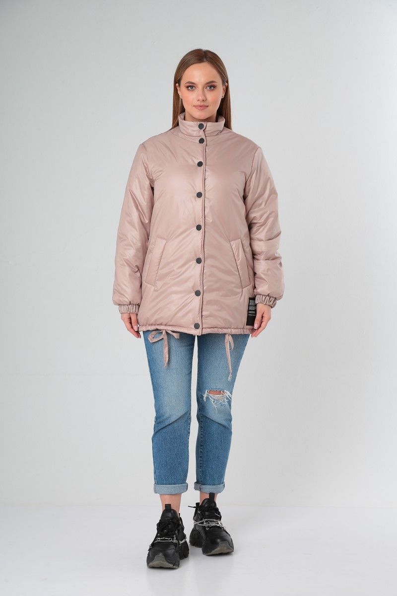 Женская куртка Modema м.1044/1 бежевый