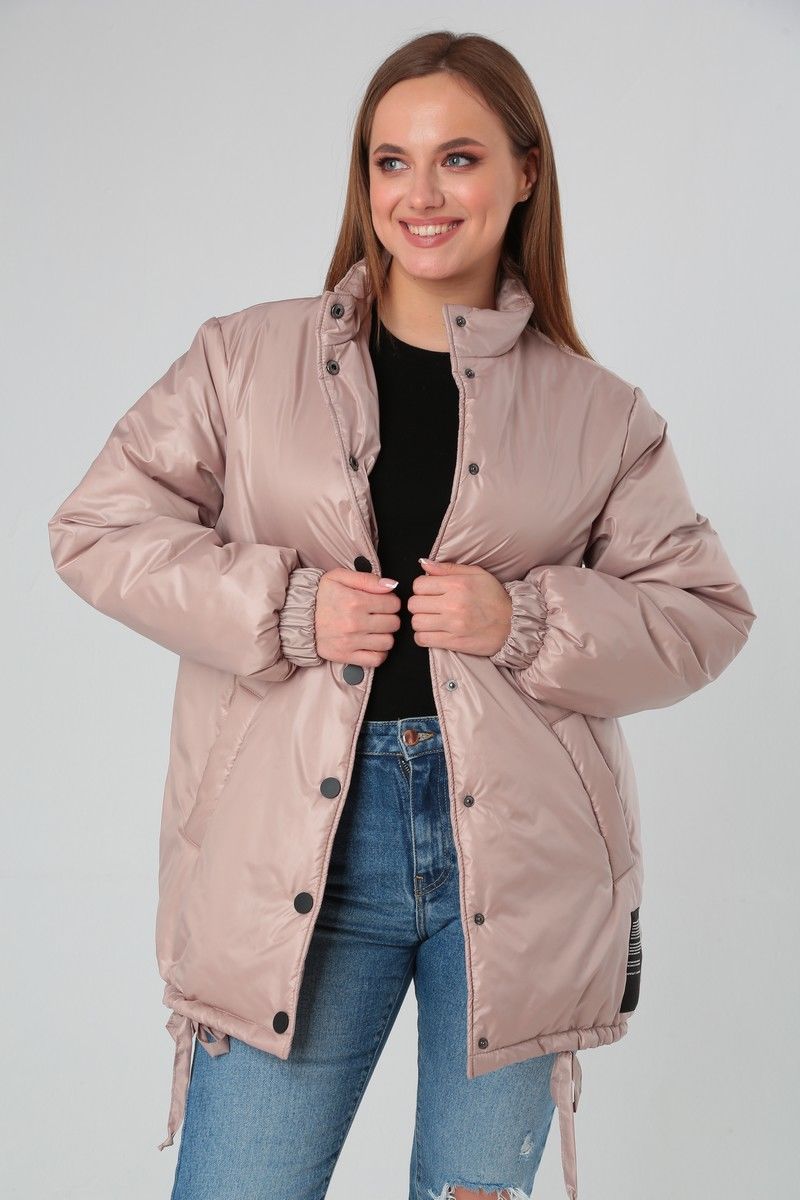 Женская куртка Modema м.1044/1 бежевый