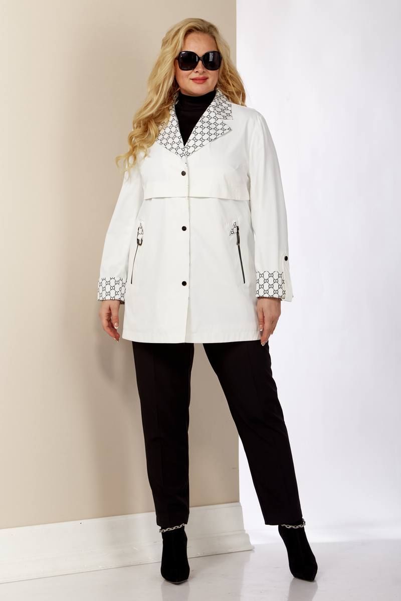 Женская куртка Shetti 2123 белый