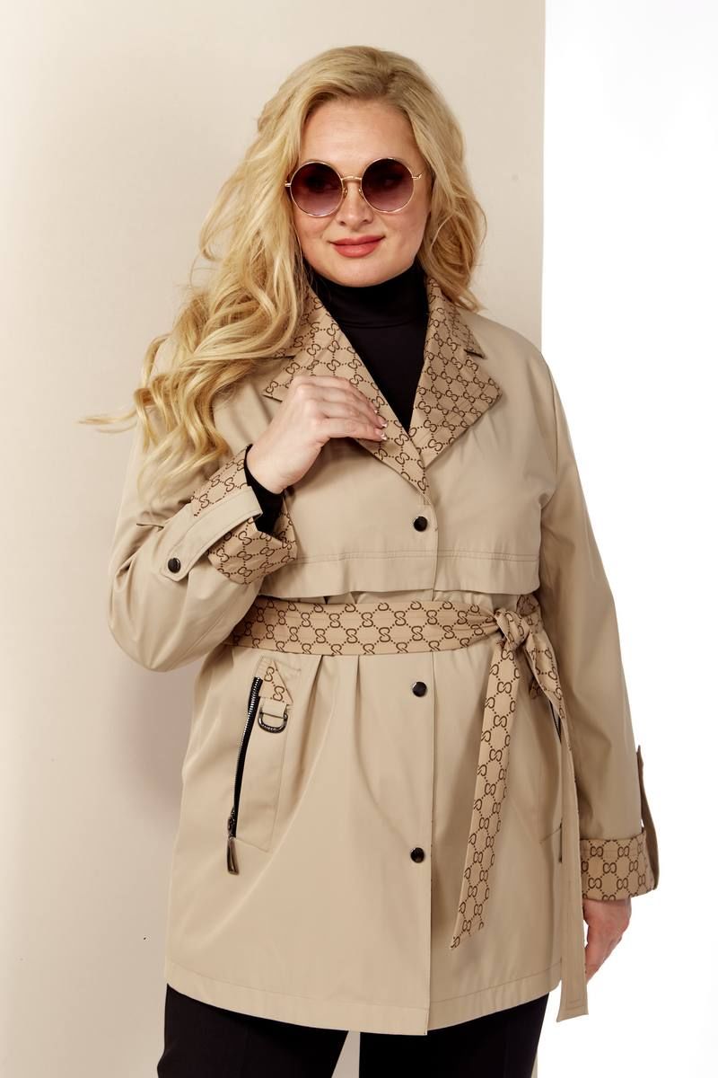 Женская куртка Shetti 2123 беж