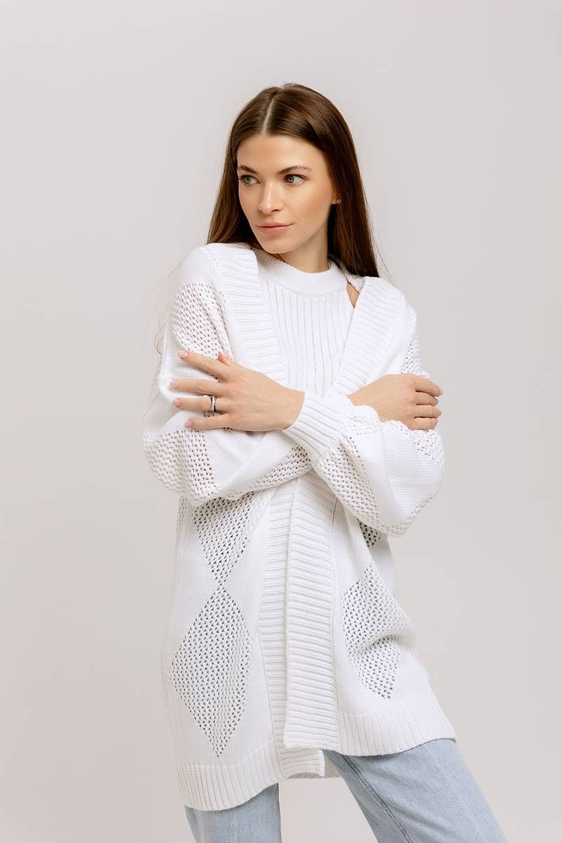 Кардиганы Romgil 832ХТЗ белый