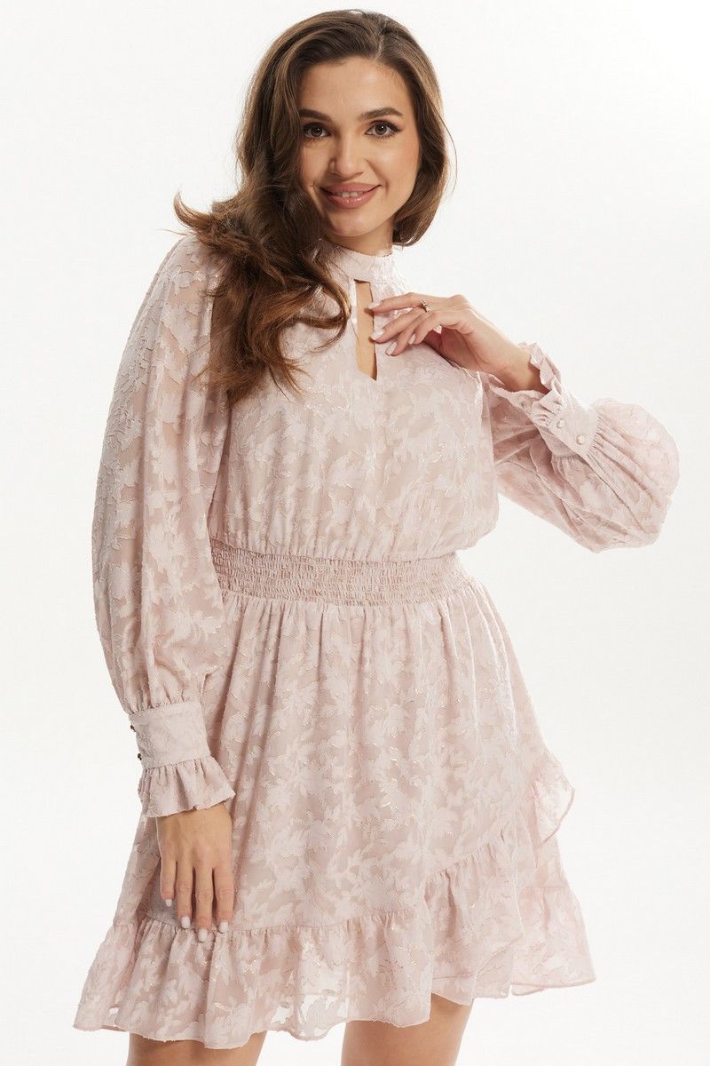 Платья Mislana С924 розовый