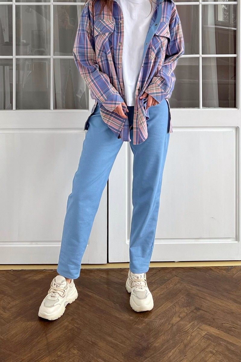Брюки i3i Fashion 700/2 голубой