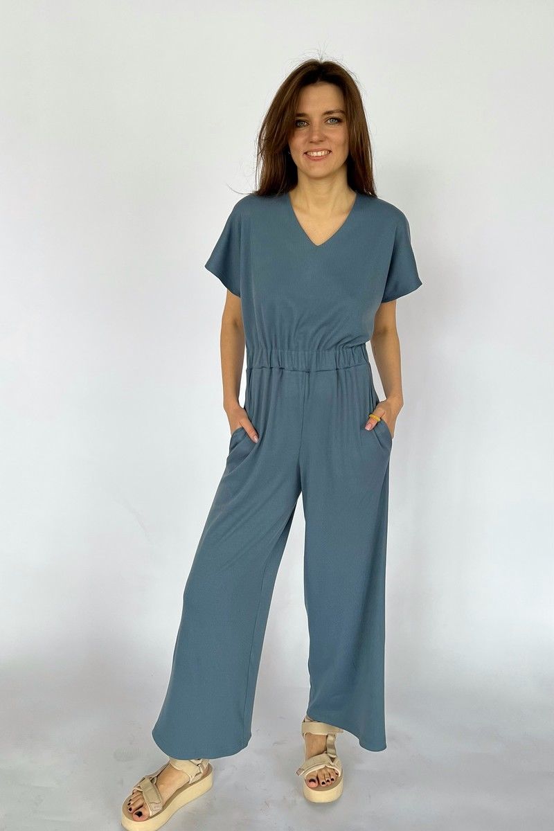 Женский комбинезон i3i Fashion 800/1 синий