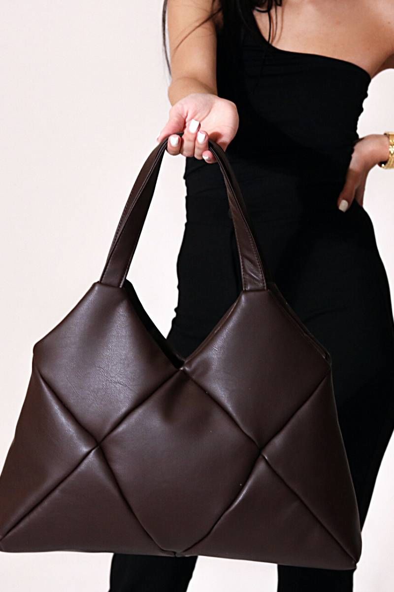 Женская сумка MT.Style ROMB2 brown