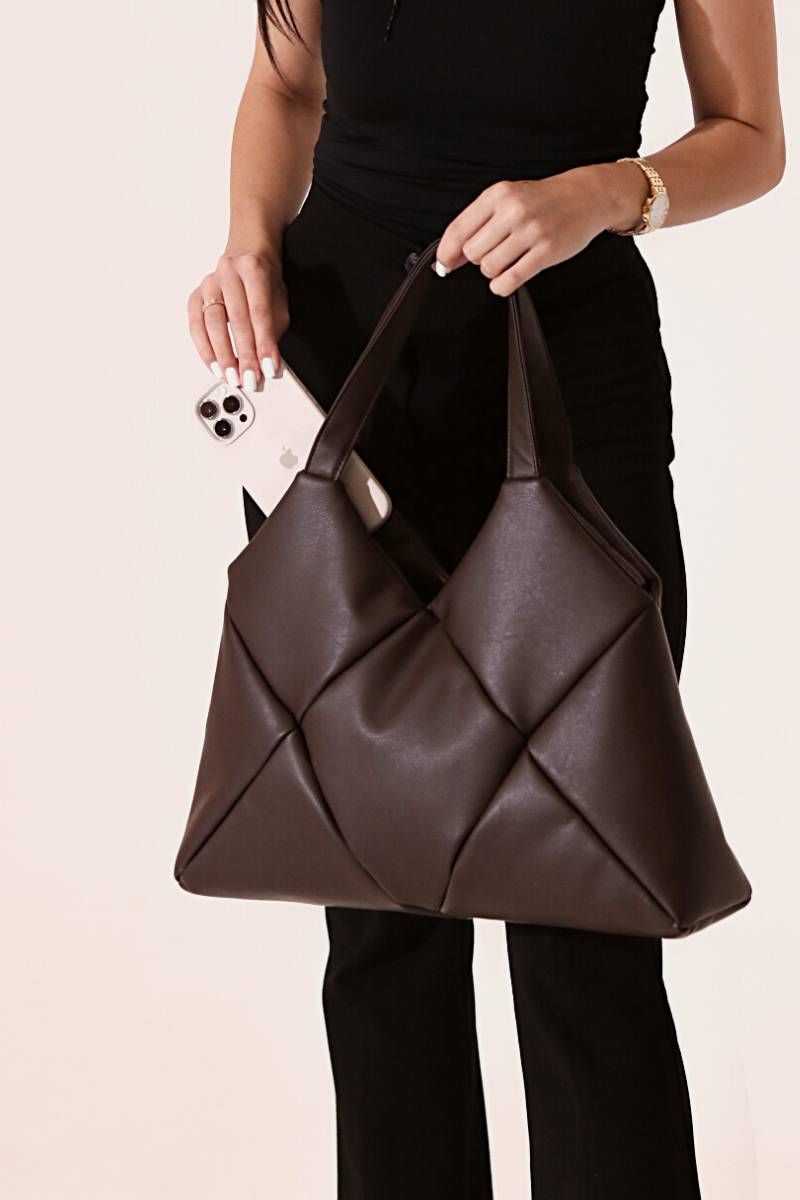 Женская сумка MT.Style ROMB2 brown