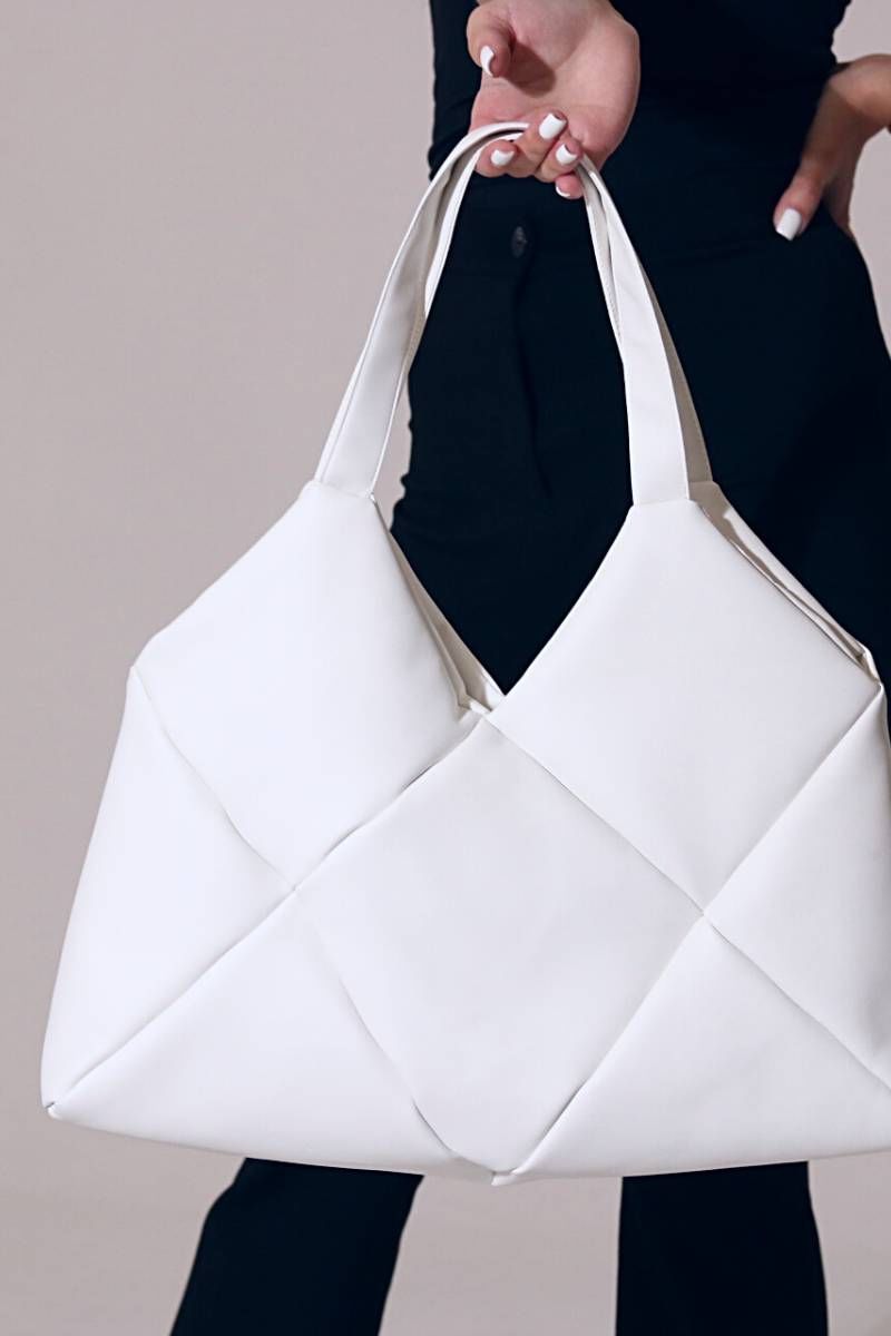 Женская сумка MT.Style ROMB2 white