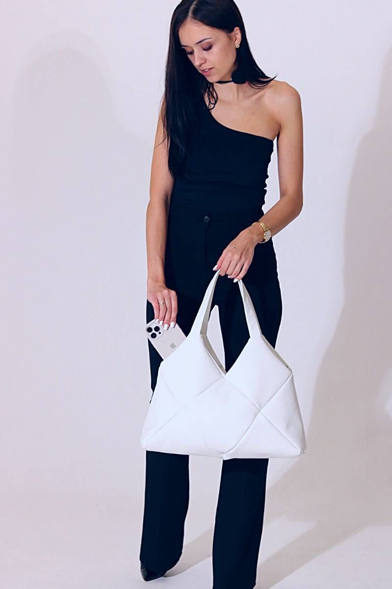 Женская сумка MT.Style ROMB2 white