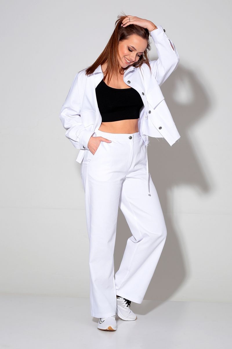 Брючный комплект Liona Style 865 белый