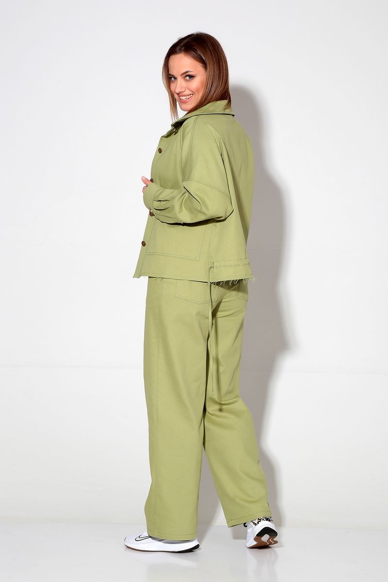 Брючный комплект Liona Style 865 фисташка