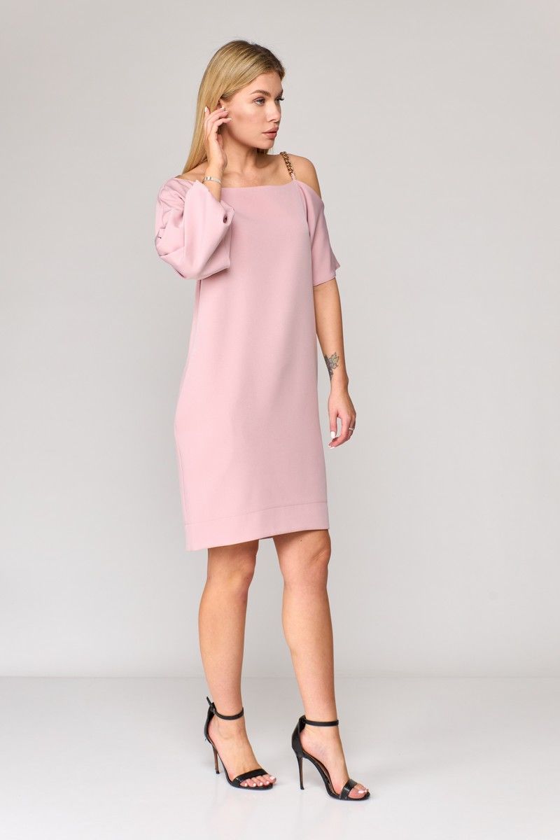 Платья Talia fashion 394 пудра