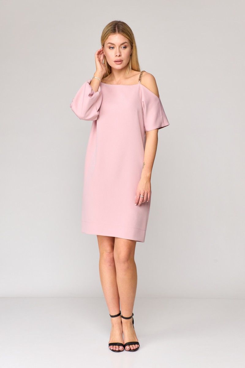 Платья Talia fashion 394 пудра