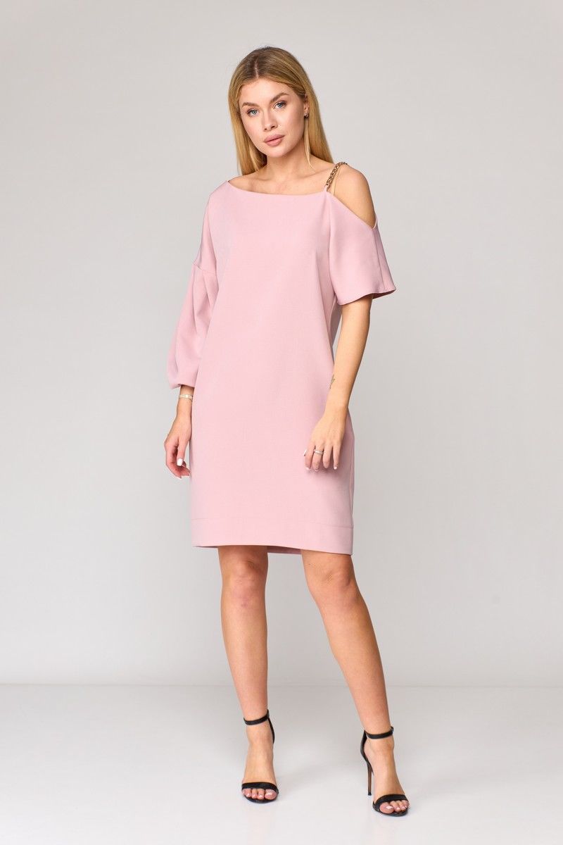 Платья Talia fashion 394 пудра