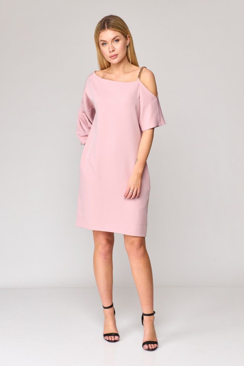 Платья Talia fashion 394 пудра