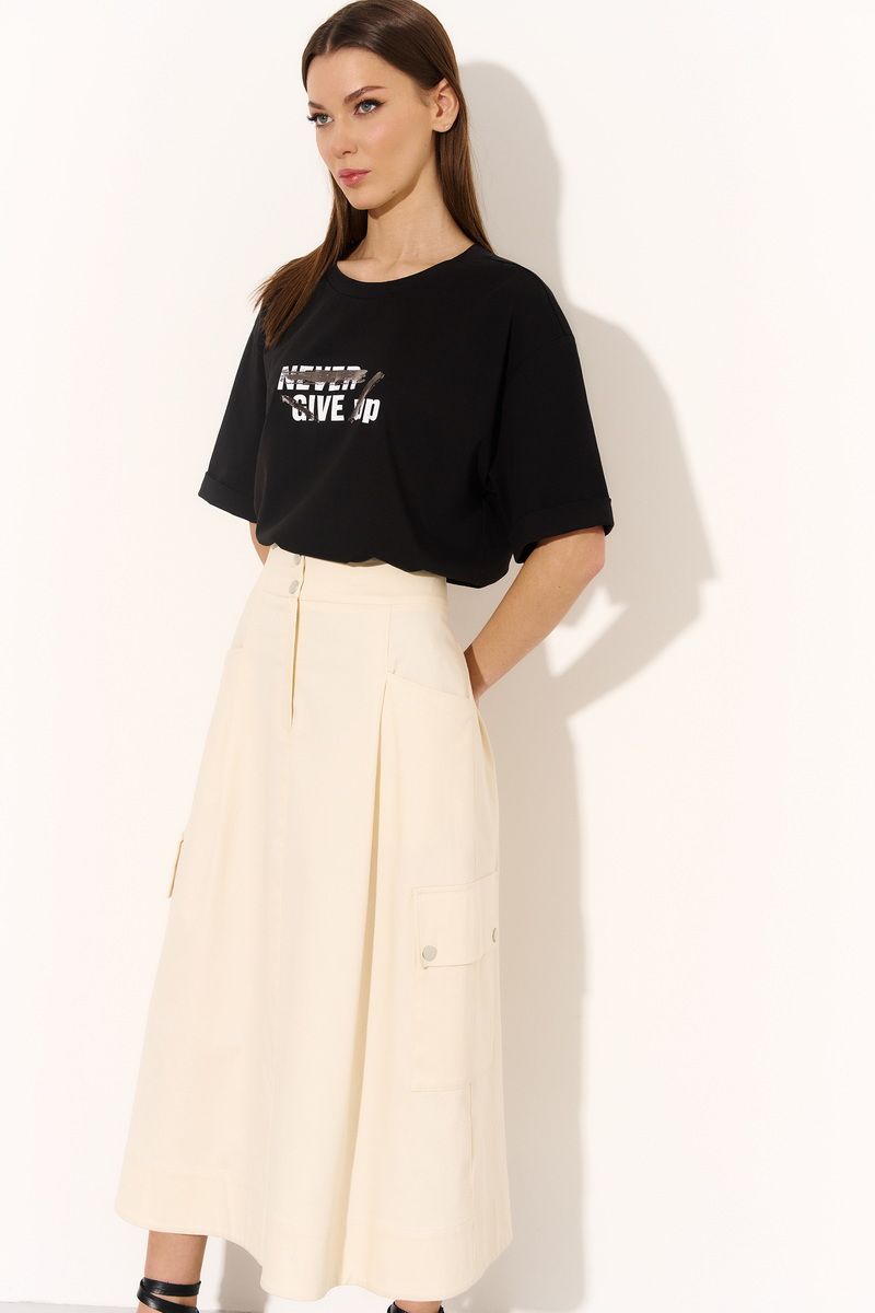 Юбки DiLiaFashion 0743 беж
