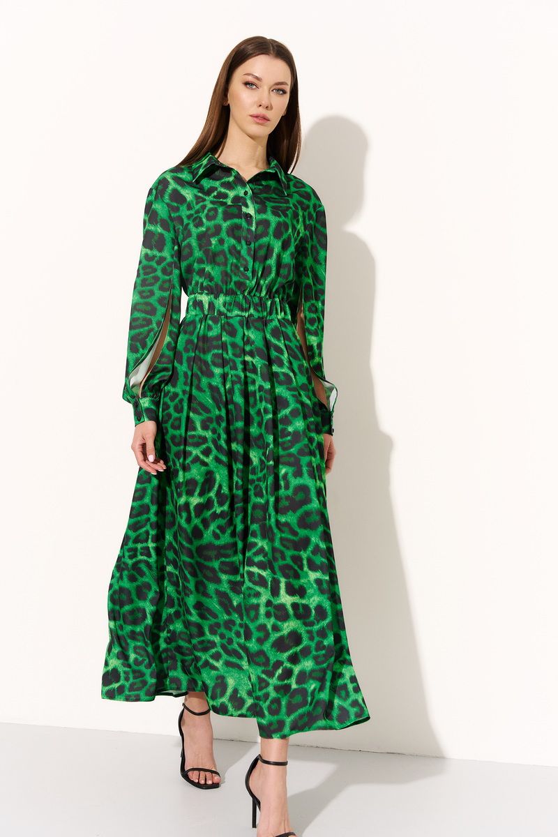 Платья DiLiaFashion 0753 зеленый