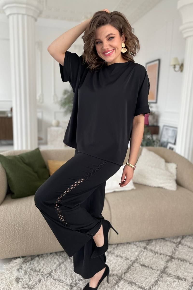 Брючный комплект Rumoda 2124 черный