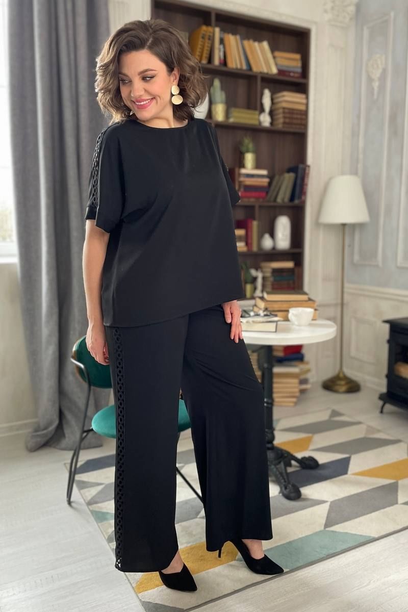 Брючный комплект Rumoda 2124 черный
