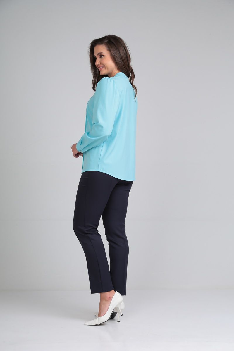Блузы Lady Line 549 нежно-бирюзовый