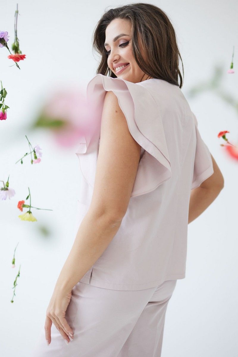 Брючный комплект Mislana С943 розовый