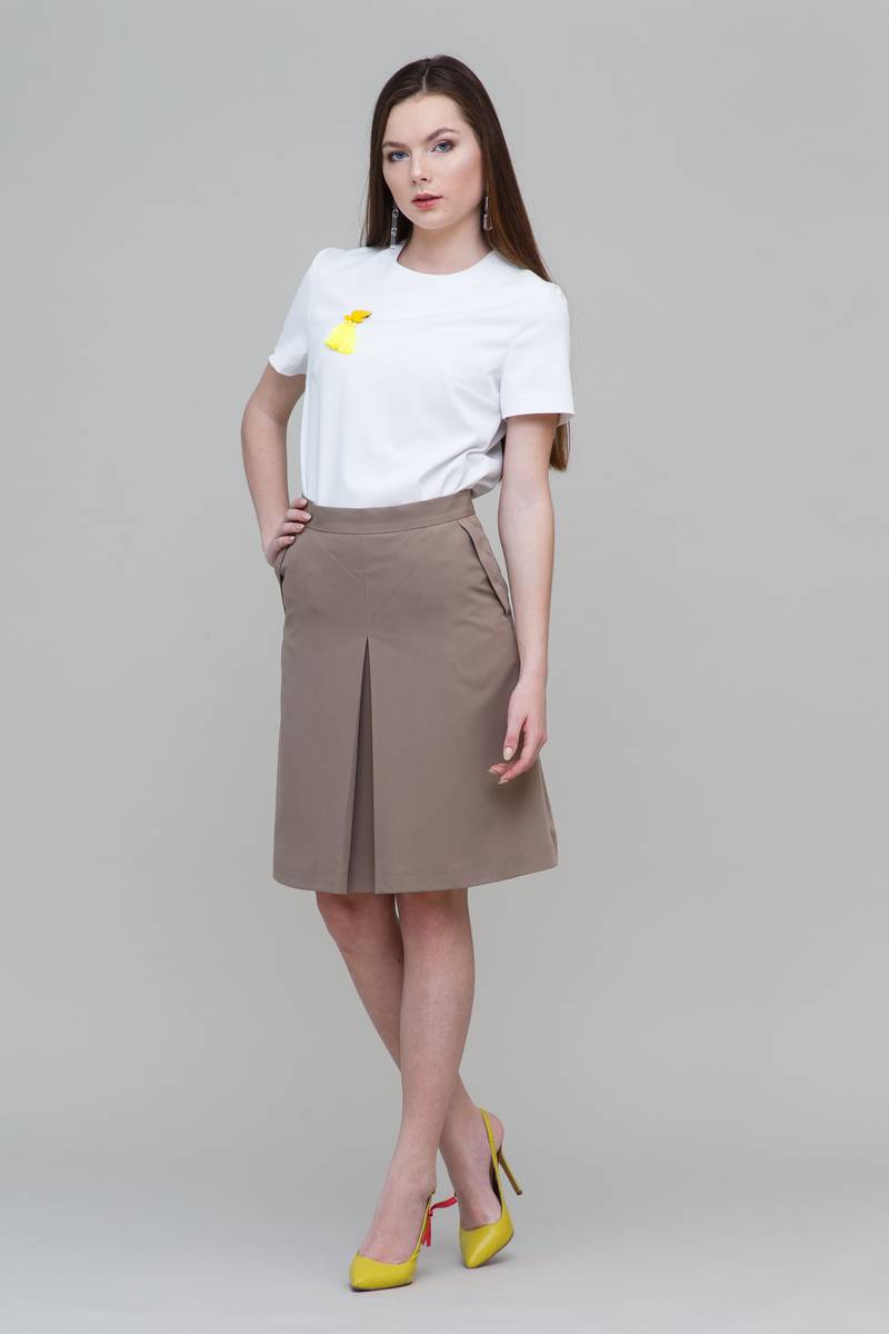 Юбки Domna 71093(170) кофейный