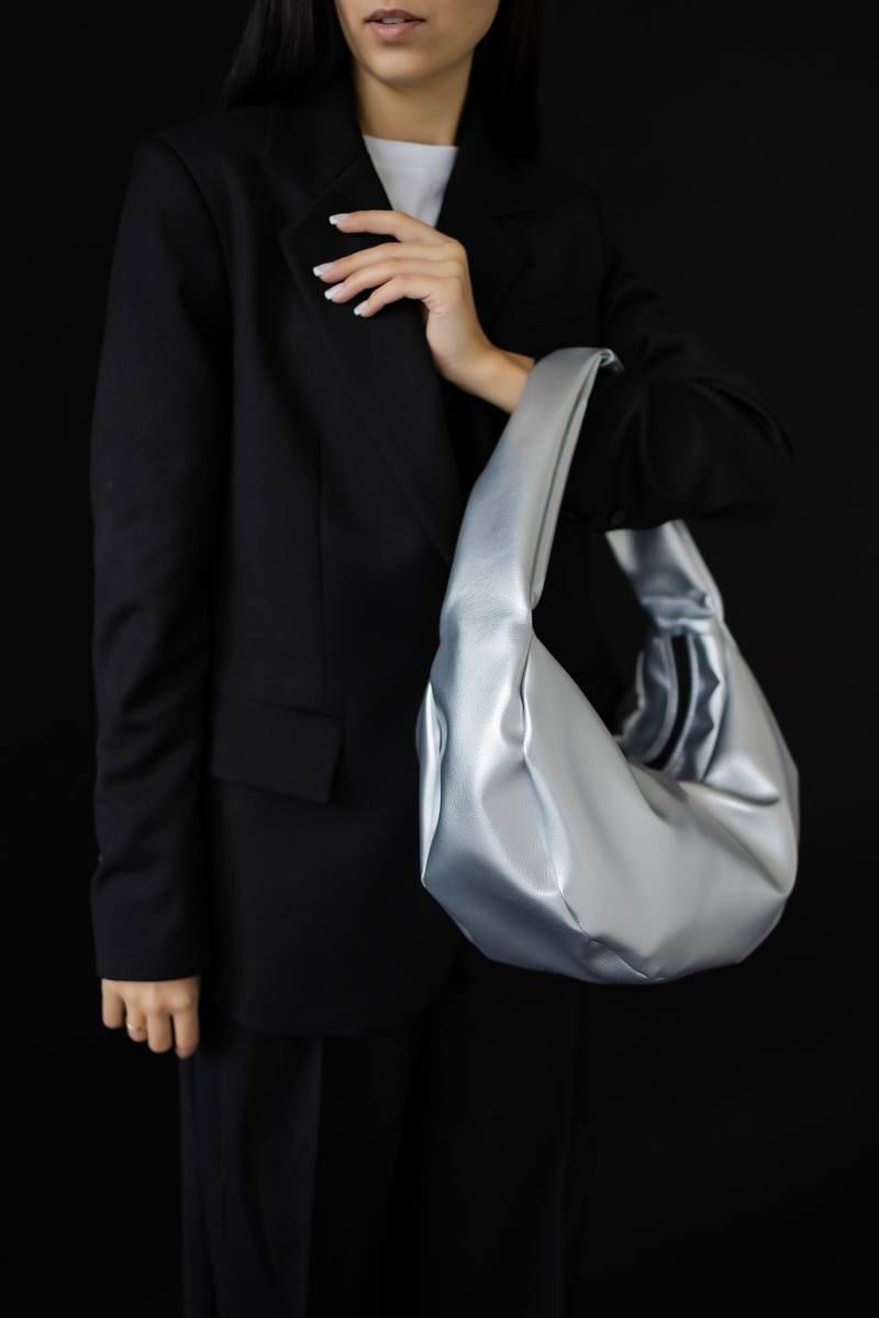 Женская сумка MT.Style HOBO silver2