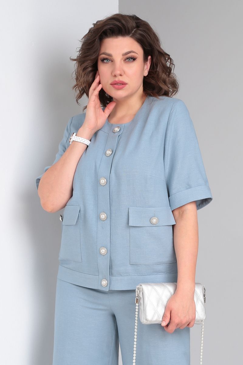 Брючный костюм Lady Secret 2891 пастельный синий