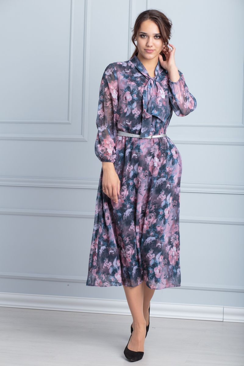 Платья Anelli 675 фиолетовый