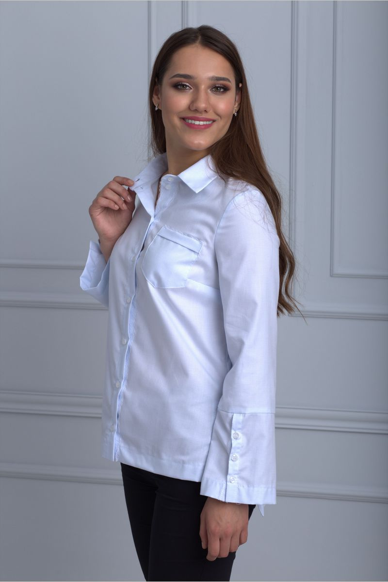 Блузы Anelli 751 голубой