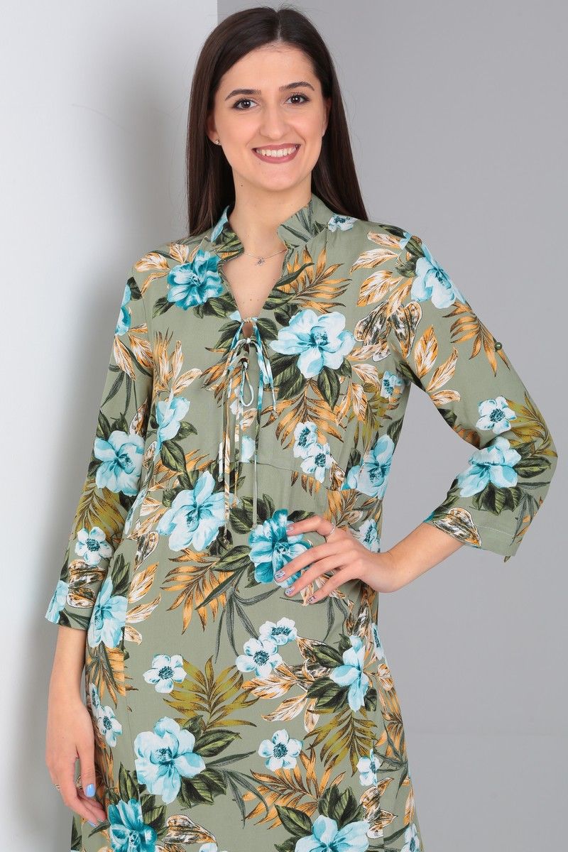 Платья Celentano lite 5001.1 оливковый