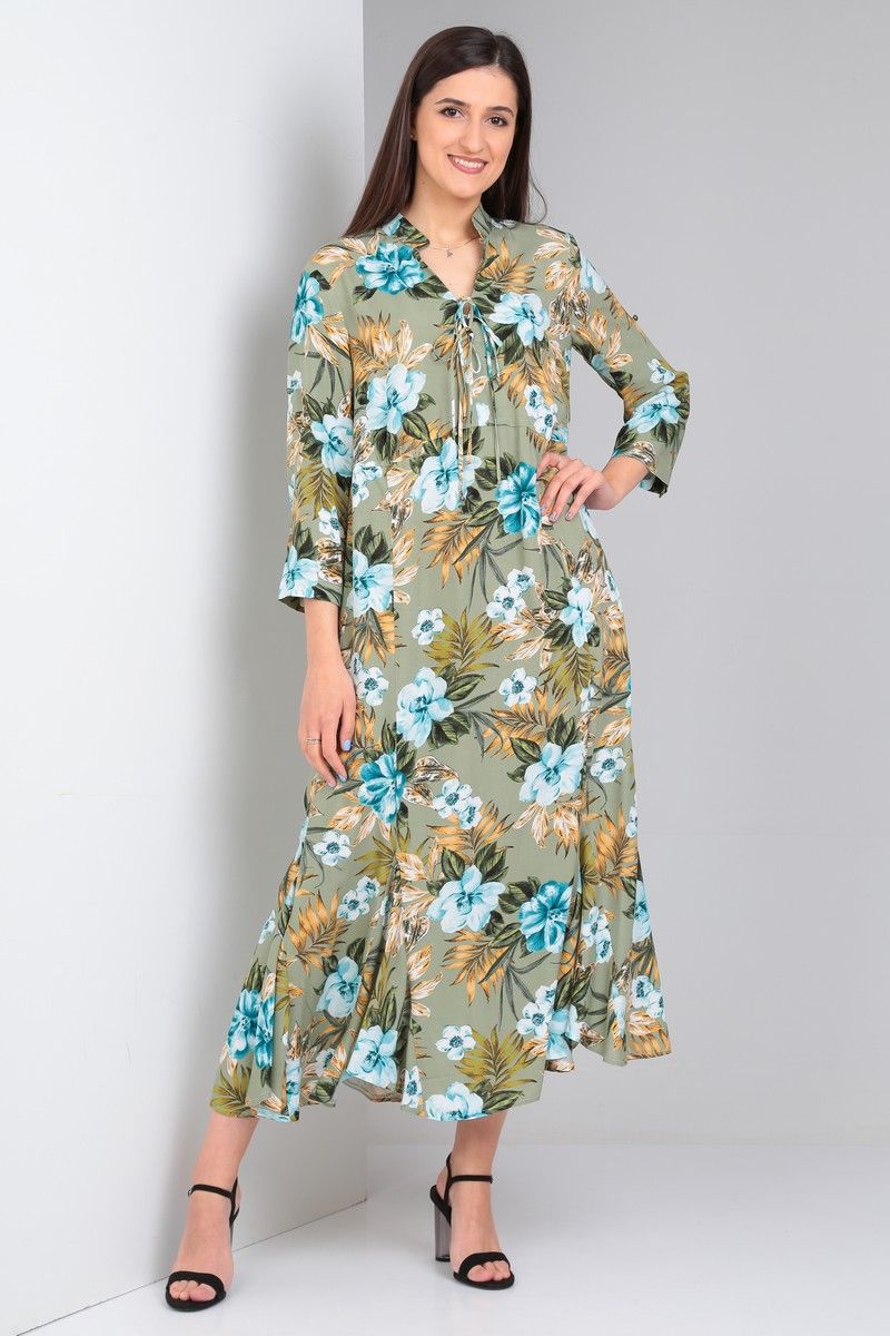 Платья Celentano lite 5001.1 оливковый