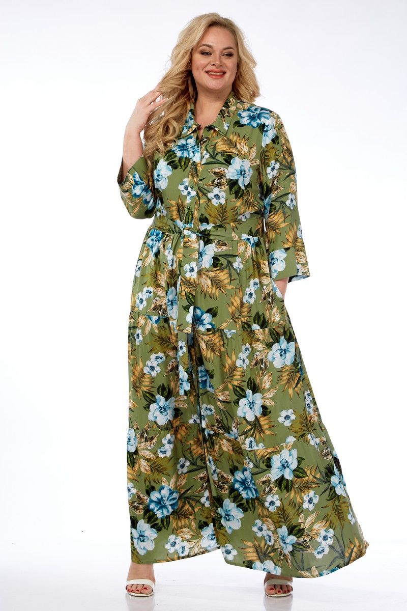 Платья Celentano lite 5005.1 оливковый