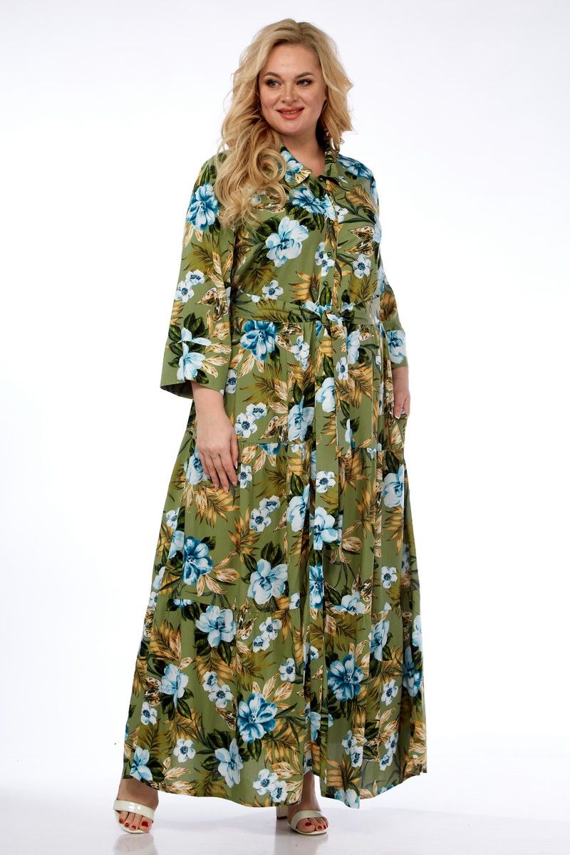 Платья Celentano lite 5005.2 оливковый