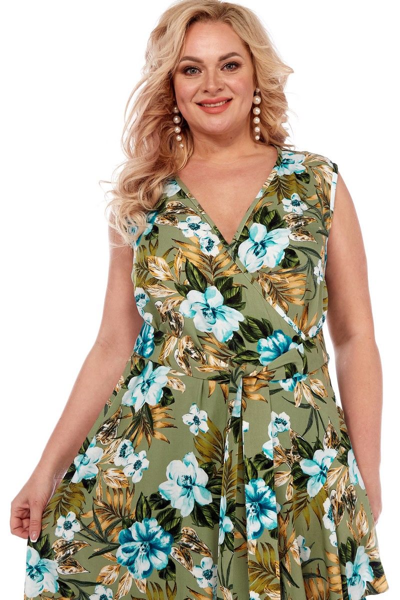 Платья Celentano lite 5007.2 оливковый