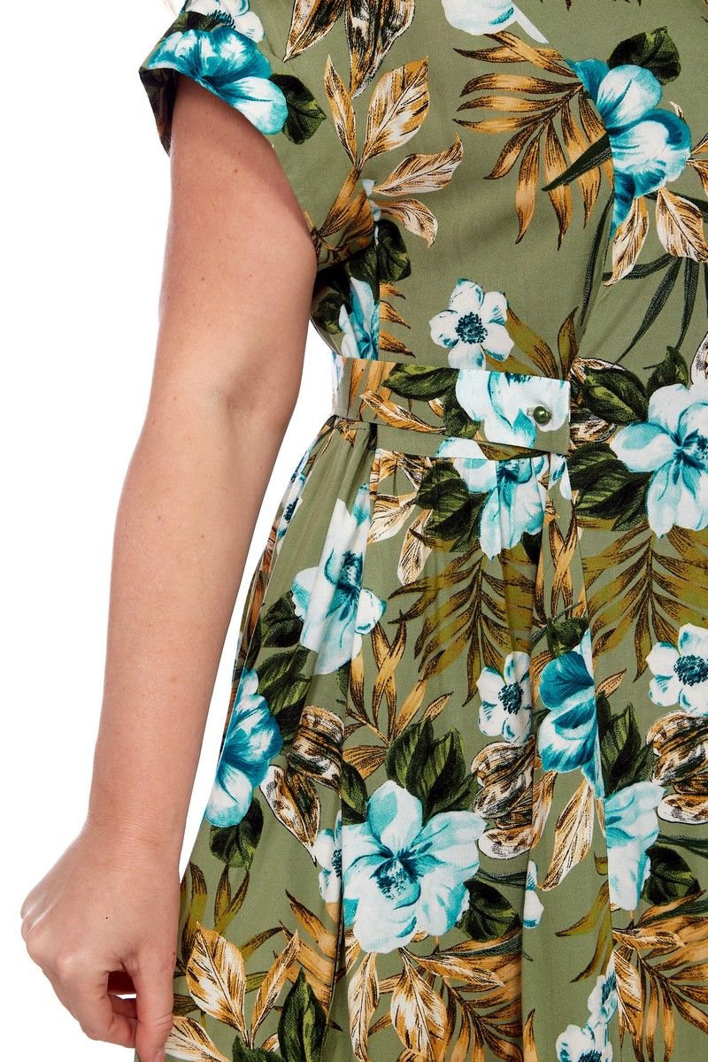 Платья Celentano lite 5010.2 оливковый