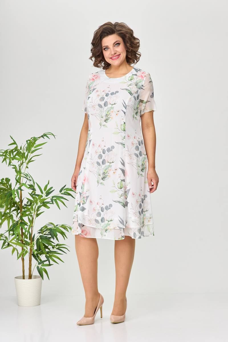 Платья Moda Versal П2383 молочный