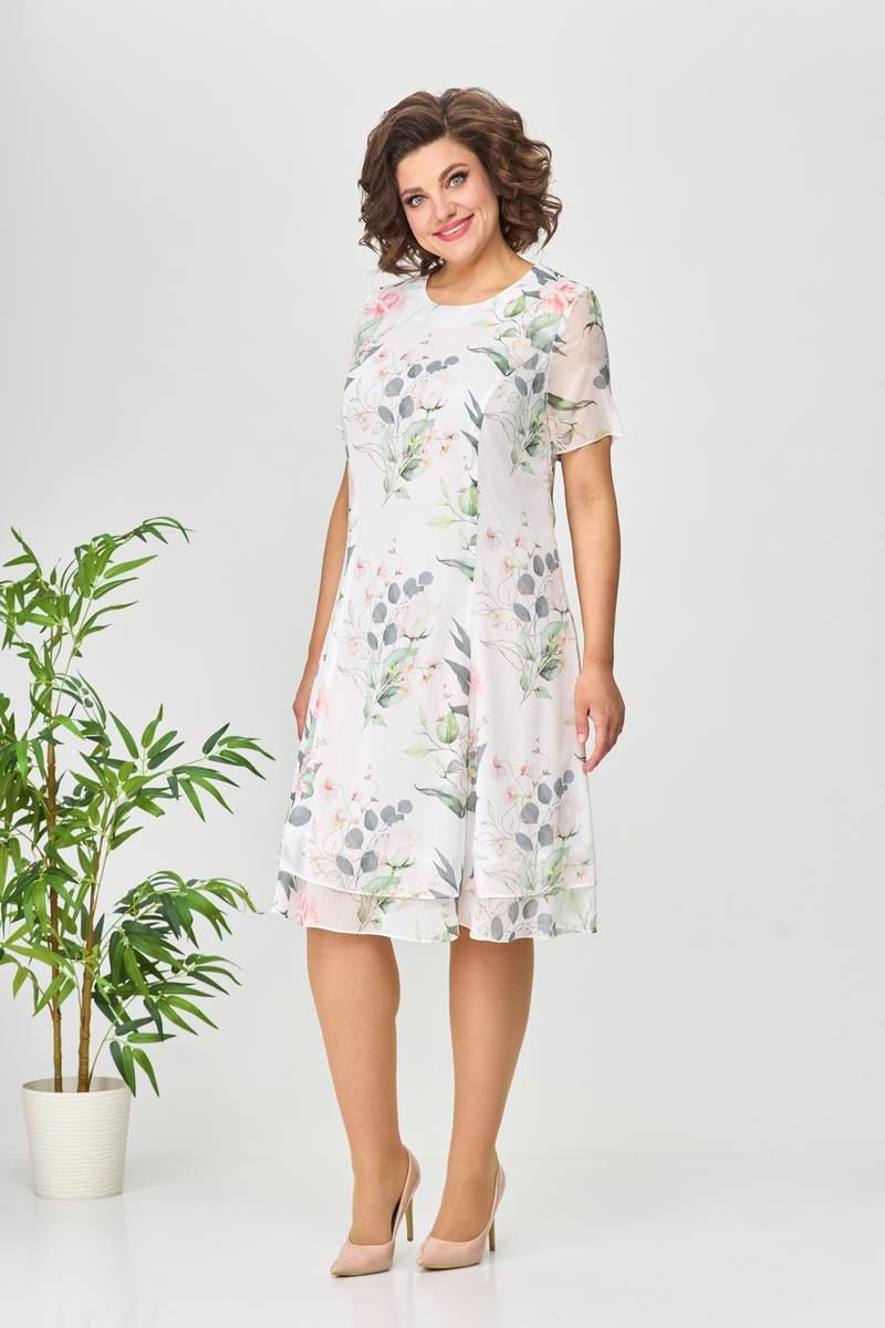 Платья Moda Versal П2383 молочный