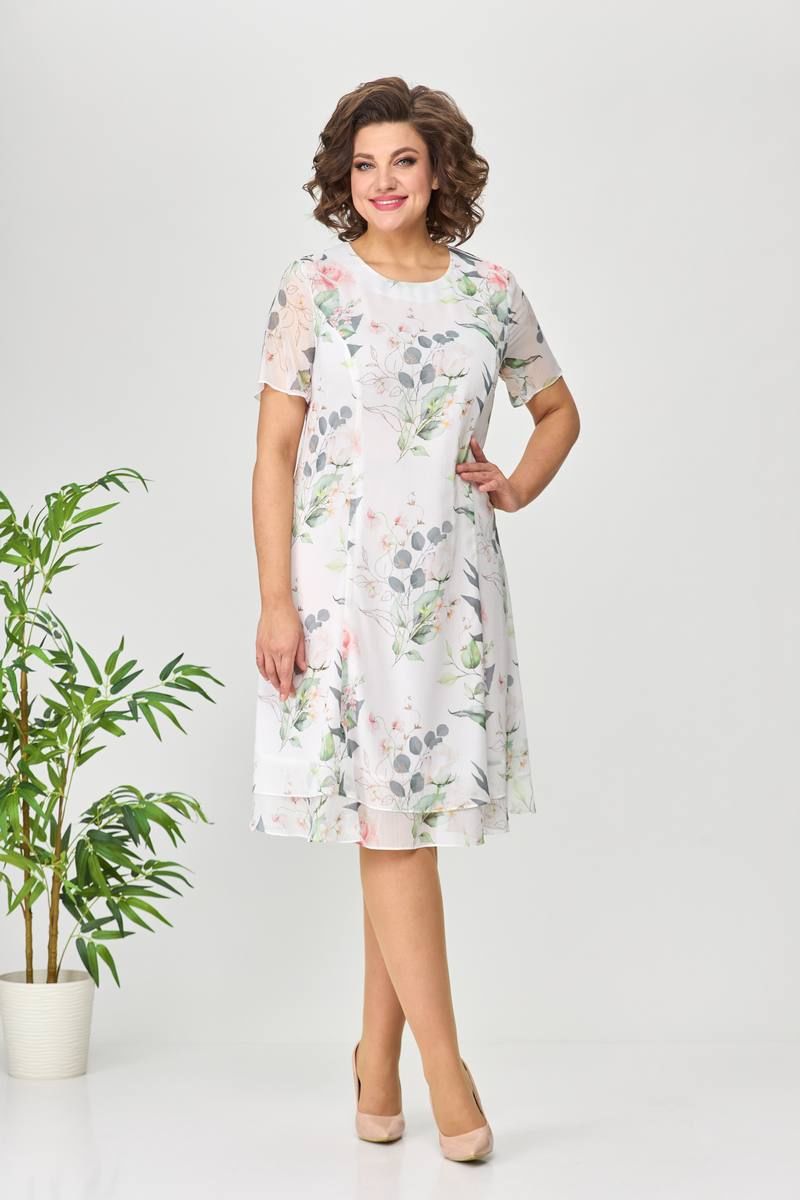 Платья Moda Versal П2383 молочный