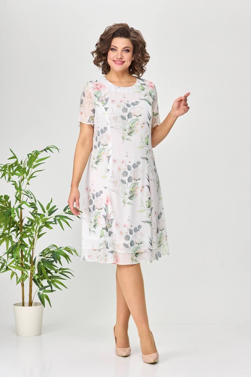 Платья Moda Versal П2383 молочный