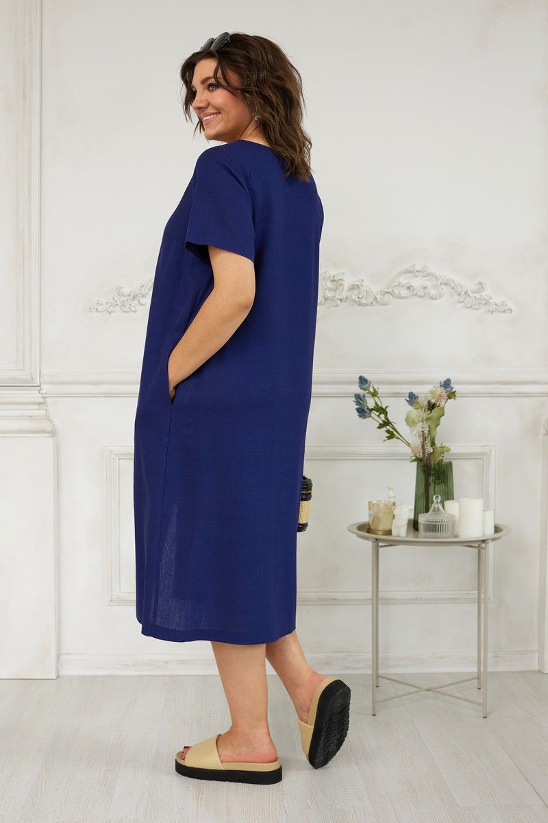 Платья BegiModa 1023 индиго