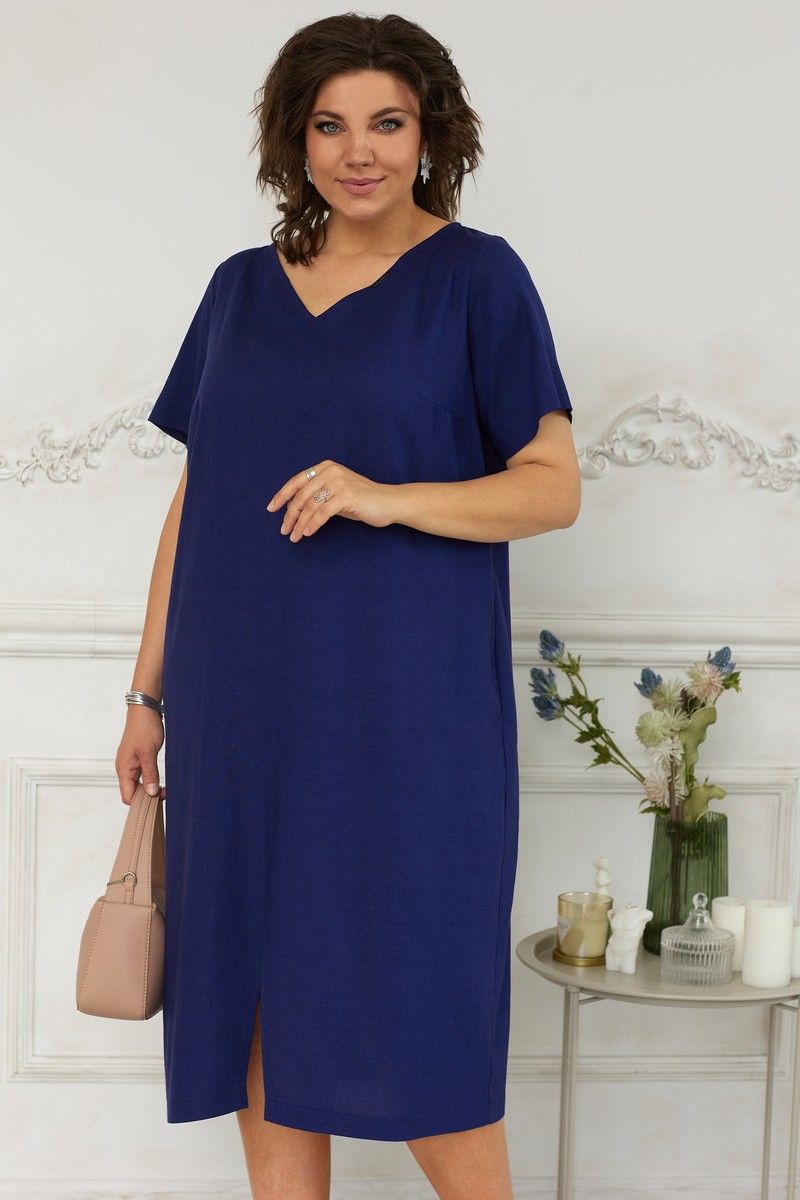Платья BegiModa 1023 индиго