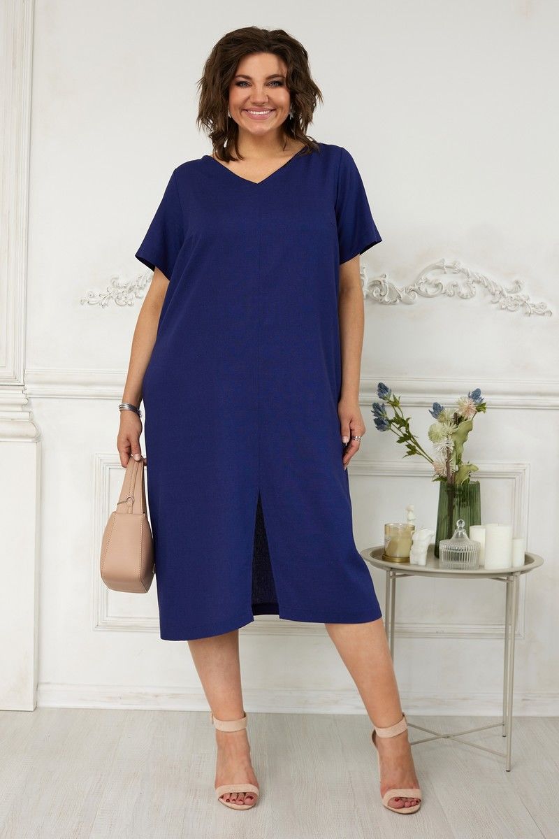 Платья BegiModa 1023 индиго