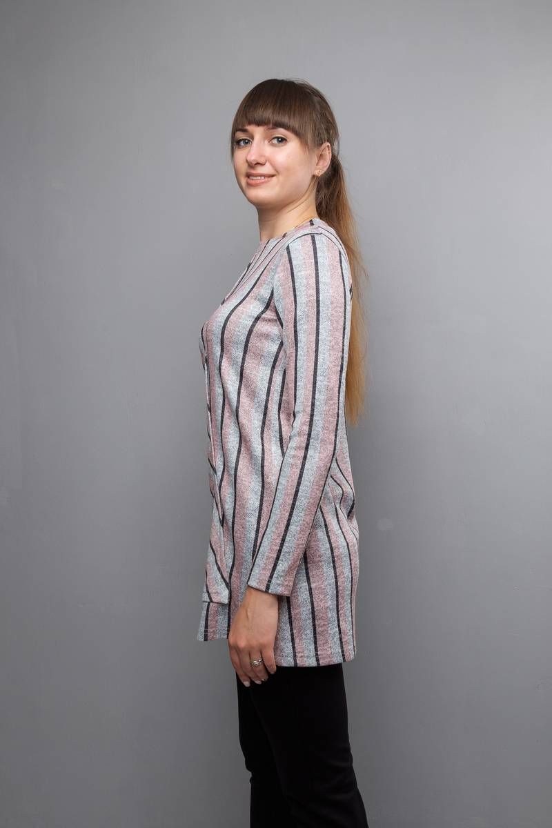 Туники Mita ЖМ889а серый/розовый